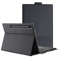 Dux Ducis Samsung Galaxy Tab S7+/S8+ Futrola sa Bluetooth Tastaturom - Crna