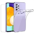 Saii 2-u-1 Samsung Galaxy A52 5G/A52s 5G TPU Maska & Zaštitno Staklo - 9H